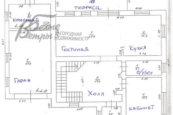 Дом Две Поляны к/п Птичное id 107-707 планировка1
