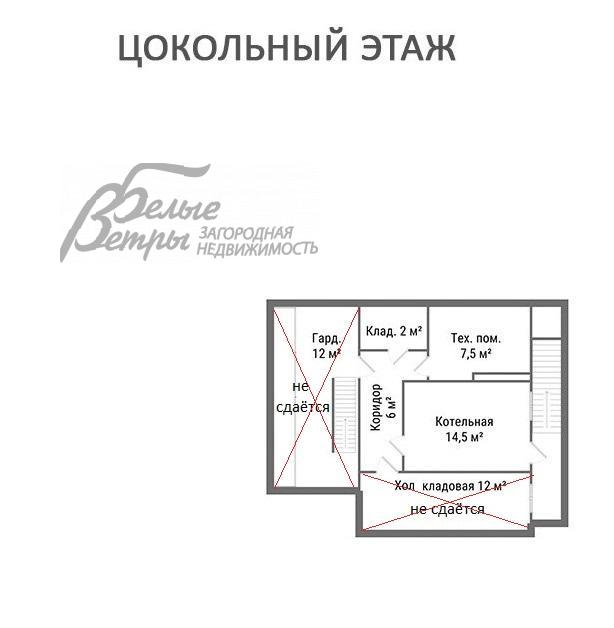 Дом в аренду Чароит КП Ватутинки id 520-013 планировка3