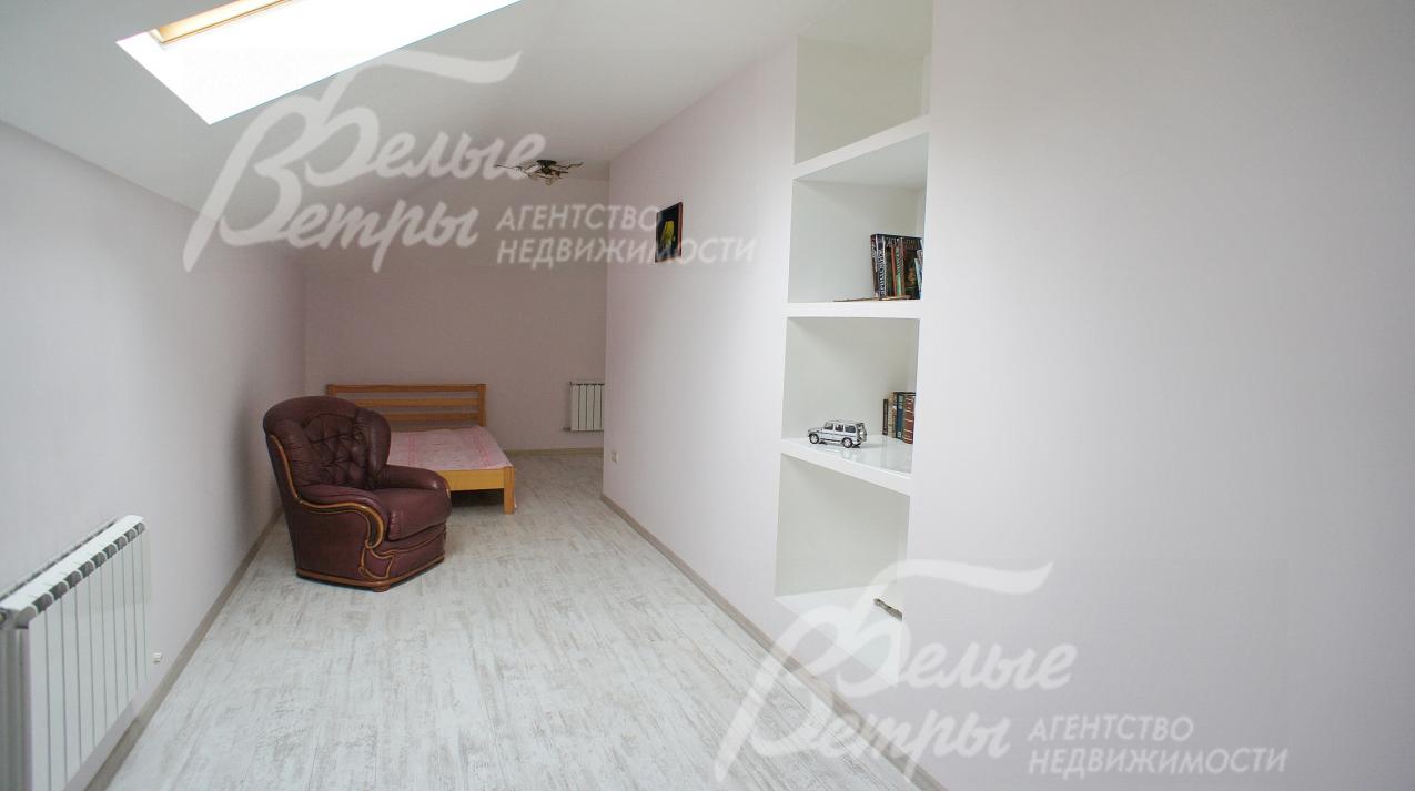 На мансардном этаже две небольшие спальни