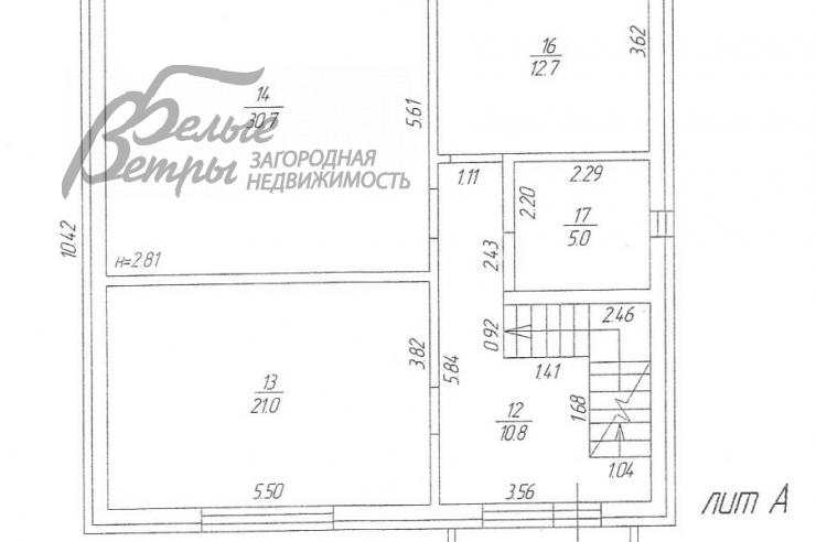 Дом Союз-1 с/т Селятино id 277-201 планировка2