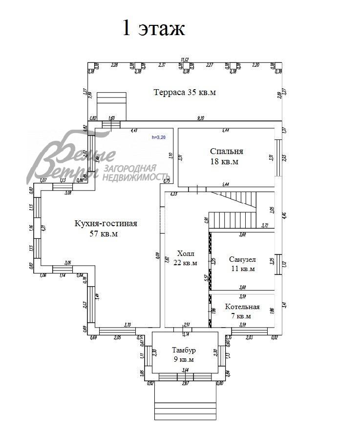 Дом Президент к/п  id 166-948 планировка0